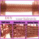 8 Packs Springy Afro Twist Hair 16 INCH Pre-fluffed Naturaly Twist for Protective Styling Marley Crochet Twist Braiding Hair for Black Women (16inch, 350)
