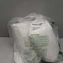 Royale Linens 100% Organic Cotton Twin 2 Pack Flat Sheet Only - Super Soft - Percale Top Sheets - Twin Flat Sheet Sold Separately - Breathable, Cool & Crisp White Sheets Only (66" x 96", White)