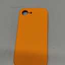 Vooii Compatible with iPhone 16e Case, Liquid Silicone Upgrade [Camera Protection] [Soft Anti-Scratch Microfiber Lining] Shockproof Phone Case for iPhone 16e 6.1 inch - Bright Orange
