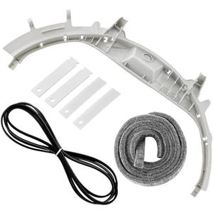 WE49X20697 Dryer Bearing Kit Compatible with G-E Hot-point Dryers Include WE3M26 Top Bearing WE12M29 Dryer Belt WE9M30 Dryer Felt and WE1M504 & WE1M1067 Drum Slides by Fetechmate