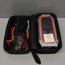 Jump Starter with Air Compressor, 5000A Peak Car Battery Jump Starter(9.0 Gas/8.0L Diesel), 160PSI 12V Jump Box Car Battery Jumper Starter Portable with Smart Jumper Cables, LED Lights, LCD Display (Red)