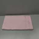 ZeeMart Basic Linen Textured Table Cloth, 52 x 70 Inch Pink, Farmhouse Style Pink Rectangle Tablecloth, Wrinkle Resistant Washable Heavy Weight TableCloths