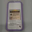 Diaclara Designed for iPhone 14 Case, Full Body Rugged Case with Built-in Touch Sensitive Anti-Scratch Screen Protector, with Camera Lens Protector for iPhone 14 6.1" (Peri Purple)