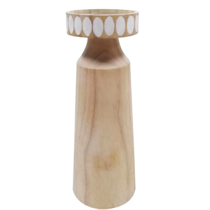 HD 10" Wood Candle Holder