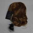 Blonde Wig for White Women Straight Shoulder Length Wigs Syntheic Fiber Wig for Daily Part Use