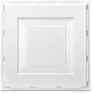 4-Way Ceiling Air Diverter 24" x 24" for 2' x 2' Drop Ceiling Vents | Tool-Free Ceiling Vent Deflector Directs Air in Four Directions, Ideal for Office, Classroom, School, and Commercial Space