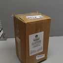 Kitchentoolz Extra Large Mason Jar - 1 Gallon Glass Wide Mouth Jar with Airtight Metal Screw on Lid, Food Storage Container with Measurement Marks For Kitchen Pantry, Pickling, Flour & Sugar Pack of 1