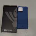 FNTCASE for Motorola Moto G-Stylus-5G 2023 Case: Slim Soft Textured Cell Phone Cover Shockproof with Tempered Glass Screen Protector Protective Protection - Moto G Stylus 5G Case 2023 (Navy Blue)
