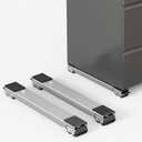 Heavy Duty Appliance Roller Movers, Furniture Moving Rollers with Non-Slip Pads, Easy Moving Tool for Refrigerators, Washing Machines, Dryers, Cabinets and Heavy Furniture (Gery)
