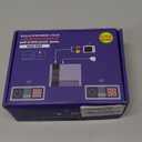 Retro Game Console, Wireless Retro Gaming System, Built-in 620 Classic Video Games, Plug & Play Game Console for TV with AV Output and 2 Wireless Controllers (Gray)