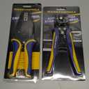 haisstronica Wire Stripper and Crimping Tool,AWG 24-10 Automatic Stripper Tool with AWG 22-10 Ratchet Wire Crimper For Heat Shrink Connectors