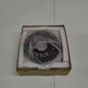 Fitvids Cast Iron Plate Weight Plate for Strength Training and Weightlifting, 1-Inch Center, Single 45LB