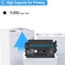 26X Toner Cartridge for HP Printer CF226X M426fdw Compatible for HP 26X Black LaserJet Toner Cartridge 26A CF226A M402n MFP M426fdw M402dn M402 M402dw M402dne M426fdn M426 M426dw Printer Ink 2 Pack
