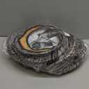 Cat Tunnels for Indoor Cats - Interactive Tree Trunk Cat Activity Play Tunnels with Peek Holes, Collapsible Pet Tube Puzzle Hunt Chase Training Center Toys for Kitten, Ferret, Small Animals (Bark Pattern)