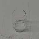 Vintage Ribbed Glassware Water Tumbler, 18 oz Aesthetic Ripple Glass Tumbler, Ripple Glassware Coffee Cup, Cute Glass Tumbler for Iced Coffee Juice Drink Milk (big stripes-Small Mouth)