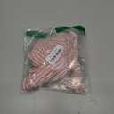 Dog Sweaters for Small Dogs Girls Boys, Striped Pet Sweaters for Fall Winter Dog Clothes, Turtleneck Pullover Knitwear for Small Medium Large Dogs (Light Pink, XL)