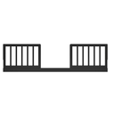 Graco Storkcraft Toddler Safety Guardrail Kit (Dowels), Black