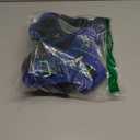 Funfox Dog Harness Medium No Pull, Adjustable 2 Clips Anti-Pull Vest with Practical Handle, Breathable Padded Pet Harness Designed for Small/Large Breeds, Reflective Training Walking Blue M