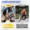 Bike Water Bottle Holder, Adjustable Bike Water Bottle Cage for 1.26-3.03” Diameter Bottle, 2026 Cycling Water Bottle Cage for Bicycle Motorcycle, Firmly Hold for 20-35MM Handlebars Bar, ABS