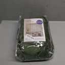 MIULEE Velvet Curtains 84 inches 2 Panels - Luxury Blackout Curtains for Bedroom Living Room Thermal Insulated Super Soft Window Drapes Rod Pocket & Back Tab, Olive Green, W52 x L84 inches