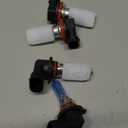 Upgraded Halogen Headlight Bulbs for Toyota Prius 2010-2015/Prius C 2012-2014, 9005 H11 High Low Beam Lights, 6000K White, 300% Brightness, Plug n Play, Pack of 4