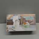 KEOUKE Rotary Ice Shaver Manual White - Stainless Steel Blade, Quick Labor-Saving Handle, Safe Stable Suction Base, Home Using Snow Cone Machine for All Ice Cubes