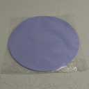 50 Pieces Baby Blue Paper Place Mats Round Disposable Table Mats Blue Paper Doilies Decorative Placemats for Wedding Banquet Party Home Dining Tableware Decor