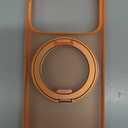 TORRAS 360 Magnetic Stand for iPhone 17 Pro Max Case, [Fit for MagSafe] [4X Military-Grade Protection] Slim Case for iPhone 17 Pro Max 6.9", Translucent Cosmic Orange, Ostand O3 Fitness Series