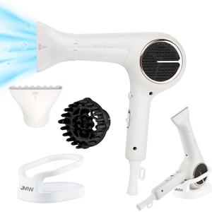 JMW Korean Professional Salon Hair Dryer AIR B with Diffuser & Dryer Stand 1600W - Lightweight, Powerful BLDC Motor, 100% Cool Wind Without Heat, Compact, Low Noise Blow Dryer for Home & Salon JMW Korean Professional Salon Hair Dryer AIR B with Diffuser & Dryer Stand 1600W - Lightweight, Powerful BLDC Motor, 100% Cool Wind Without Heat, Compact, Low Noise Blow Dryer for Home & Salon
