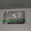 NICETOWN Blackout Kitchen Curtains 48 inch Length 2 Panels - Grommet Top Thermal Insulated Window Treatment Light Blocking Drapes for Bedroom/Kids Room (Grey, W37 x L48)