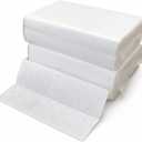 modunful Multifold Paper Hand Towels, 3200 Sheets 8.5 x 7.5 in Embossed, Small