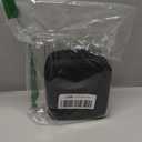 Small Makeup Pouch, Double Zipper Cosmetic Bag, Travel Makeup Bag, Cute Makeup Bag for Purse, Mini Toiletry Bag (Black)