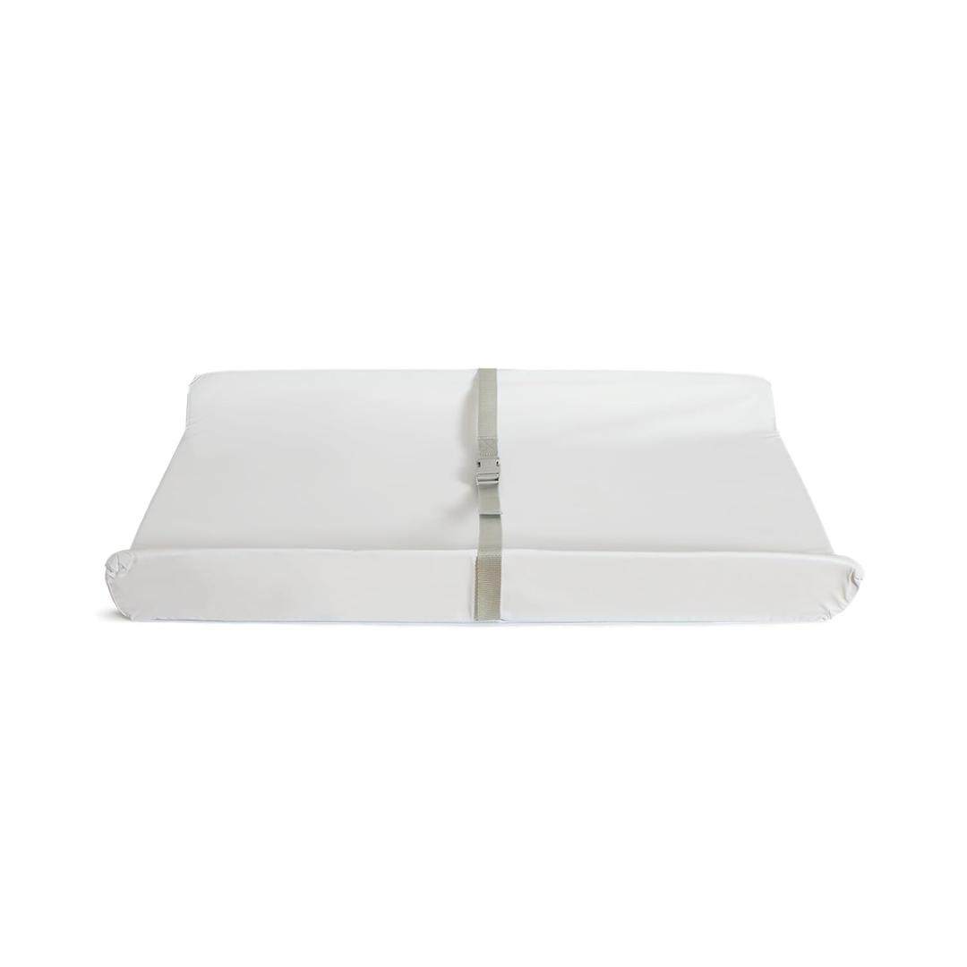 Munchkin Secure Grip Baby Diaper Changing Pad for Dresser, Waterproof and Wipeable, Contoured, Standard Size (14.75" x 31"), White