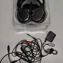 iLive Electronics Radio Frequency Wireless Headphones with Transmitter/Charging Dock, Black (IAHRF79B)