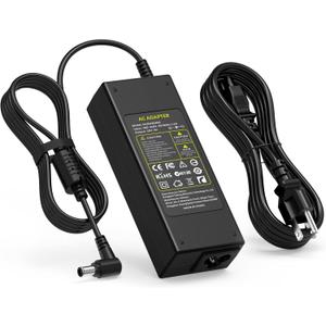 DC 19V Power Cord Compatible with Samsung TV 32" UN32 J4000 J4500 J5205 J5003 J525D UN32J4000AF UN32J5205AF UN32J525DAF UN32J5003AF UN32J400DAF A4819-FDY BN44-00837A LED TV HDTV AC Adapter