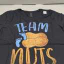 Baby Party Gender Reveal Party Team Nuts Funny Gender Reveal T-Shirt, Size L