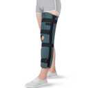 Knee Immobilizer Leg Brace Stabilizer for Post Surgery Recovery,Knee Fractures,Instability, ACL,MCL,Meniscus Tear,Arthritis,Displacement Recovery,21.8" Length Universal (Black, M)