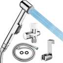 Handheld Bidet Sprayer for Toilet - Durable ABS Bathroom Jet for Feminine Hygiene, Baby Cloth Diaper Washer & Pet Bathing - Lightweight Toilet Attachment with Hose, Easy DIY Installation