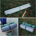 Bungee Cord with Carabiner Heavy Duty Bungee Cords with Carabiner Hooks Strong Elastic Rope Camping Accessories for Luggage Cargo Camping RV Hand Carts (12" 6pcs)