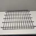 Tandefio 2 Pack Dog Crate Divider Panel for 36 Inch Crates - Adjustable Metal Pet Kennel Divider for Large, Medium & Small Dogs | Easy Installation & Secure Design (20.7 x 22.1 Inches)