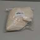 H.VERSAILTEX Velvet Stretch Couch Cushion Cover Plush Cushion Slipcover for Chair Loveseat Sofa Cushion Furniture Protector Seat Cushion Sofa Cover (3 Piece Sofa Cushion Covers, Ivory)