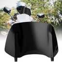 PSLER Motorcycle Universal Heightened Windshield Spoiler Clip Adjustable Spoiler Clamp-On Windscreen Extension Windscreen Extender