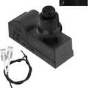 DHLG-12 Grill Igniters for Charbroil Ignitor Replacement Kit, 2 Outlets AAA Battery Push Button Electronic Ignition Module with Wires Grill Ignitor for Charbroil Grill Igniter Replacement