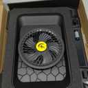 ChillCore RGB Gaming Laptop Cooling Pad with 5.5" Turbo Fan, Rapid Cooling for 15.6-19.3" Laptops, Variable Speed Control, 7 Adjustable Heights - K1 5V RGB