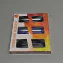 Portable Microfiber Eyeglass Cleaner (3 Count), Efficient and Durable Carbon Microfiber Technology, Lens Cleaner with Carbon Microfiber Tech and Mini Sunglasses Brush Cleaning Tool