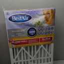 BestAir HW1625-13R-XCP3 Air Cleaning Furnace Filter, 16 in L, 25 in W, 13 MERV, 1500 to 1900 MPR, Cardboard Frame -