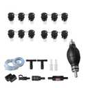 24V Battery Watering System for Forklift- Golfcart Battery Watering Filler 24V - Plug Type Valves (12 Cells)