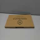 MIRRORVANA Large Hand Mirror with Comfy Handle - Black Portable Handheld Mirror - 9" x 13"