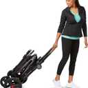 Radio Flyer Atlas Stroll 'N Wagon, Atlas Gray, for Ages 1+, 3-in-1 Push or Pull Versatility, One-Hand Fold, UV Canopy, 5-Point Harnesses, Storage Capabilities, Rubber Wheels, Stroller Wagon for Kids
