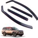 ZZDSNJ in-Channel Rain Guards 4-Piece Compatible with 2024-2025 Hyundai Santa fe Window Visors Side Window Deflectors Vent Visor Shield Shade